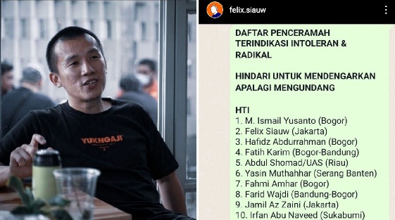 CIIA: Daftar Hoaks Penceramah Radikal Timbulkan Kegaduhan dan Fitnah